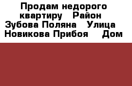 Продам недорого квартиру › Район ­ Зубова Поляна › Улица ­ Новикова Прибоя  › Дом ­ 68 › Общая площадь ­ 52 › Цена ­ 1 500 000 - Мордовия респ., Зубово-Полянский р-н, Зубово-Поляна пгт Недвижимость » Квартиры продажа   . Мордовия респ.